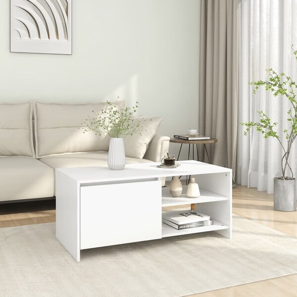 Coffee Table White 40.2