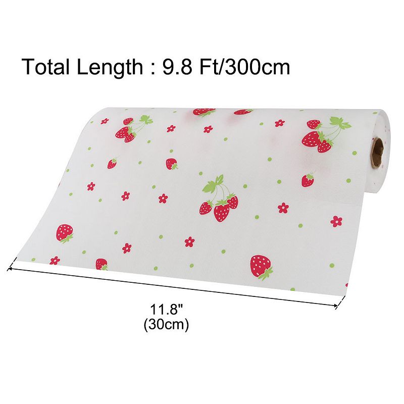 Strawberry Pattern Drawer Table Mat Drawer Liner Wardrobe Shelf Pad