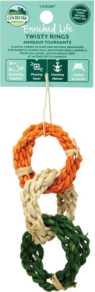 Oxbow Enriched Life Twisty Rings Small Animal Toy