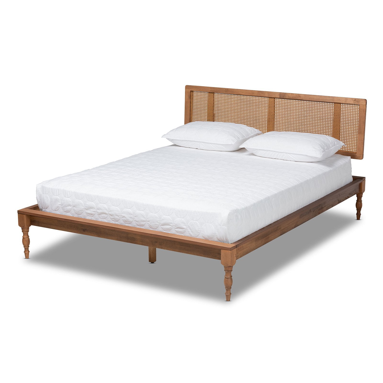 Baxton Studio Romy Vintage Platform Bed