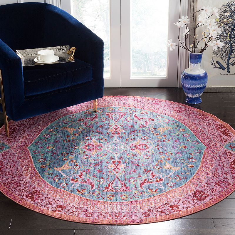 Safavieh Sutton Hallam Framed Floral Rug