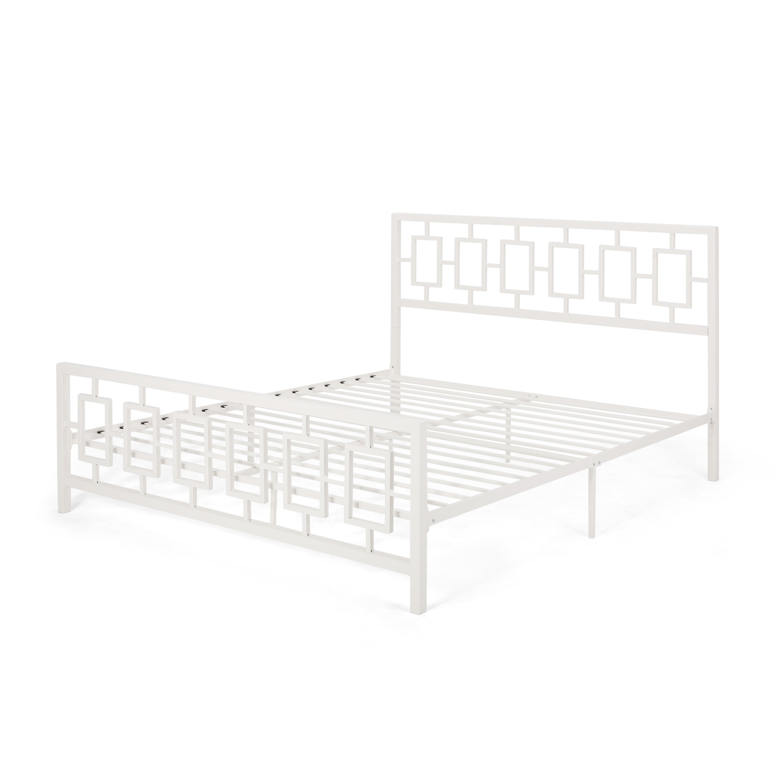 Dawn Modern Iron King Bed Frame