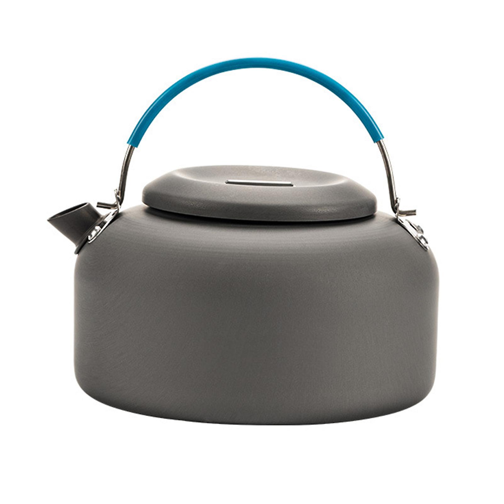 0.8l/1.4l Outdoor Lightweight Aluminum Teapot Kettle Coffee Pot For Camping Hiking   Backpacking