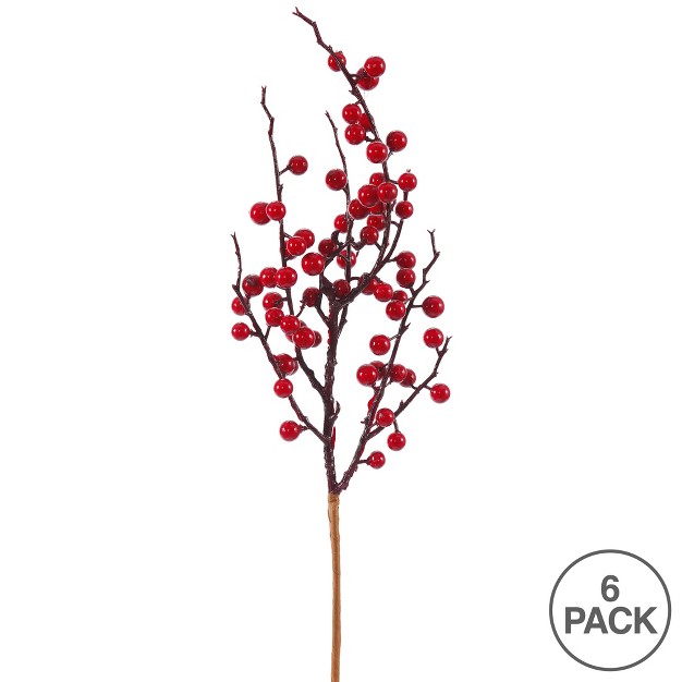 Vickerman Red Wild Berry Artificial Christmas Series