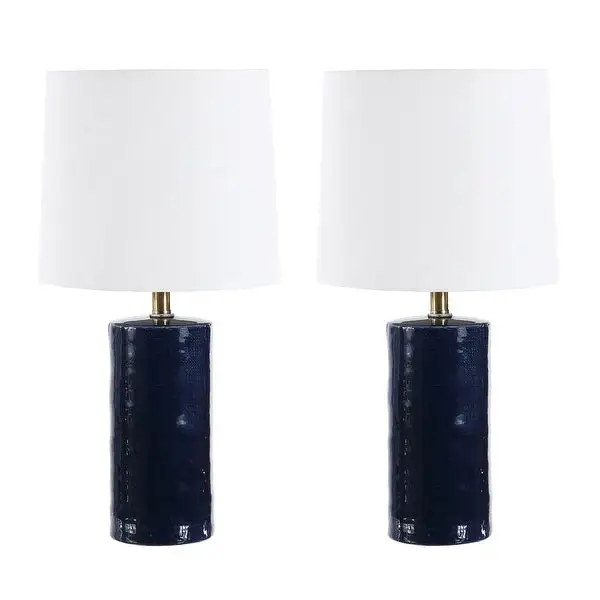 SAFAVIEH Lighting Jonie 19-inch Ceramic LED Table Lamp (Set of 2). - 10