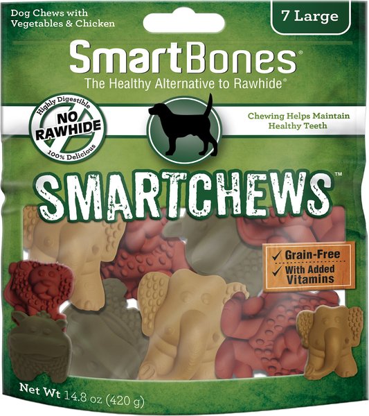 SmartBones Large Smart Chews Grain-Free Dog Treats