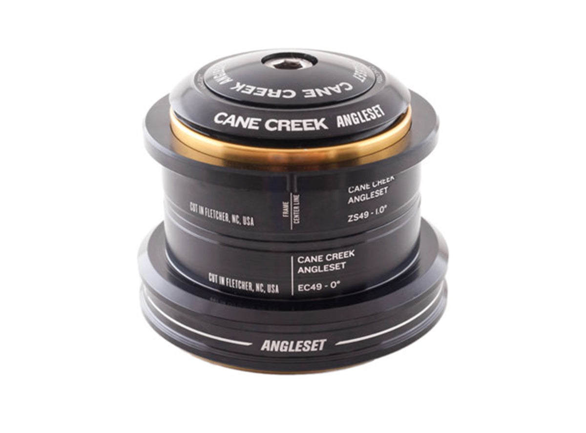 Cane Creek Angleset Tapered Steerer - Black