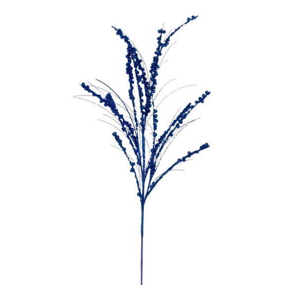 Vickerman QG221502 36 Blue Berry Twig Glitr Spray...