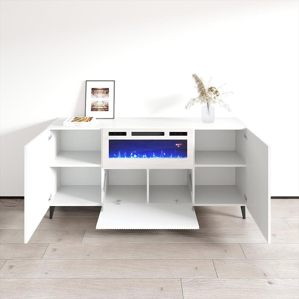 Pafos WH EF Electric Fireplace 71\