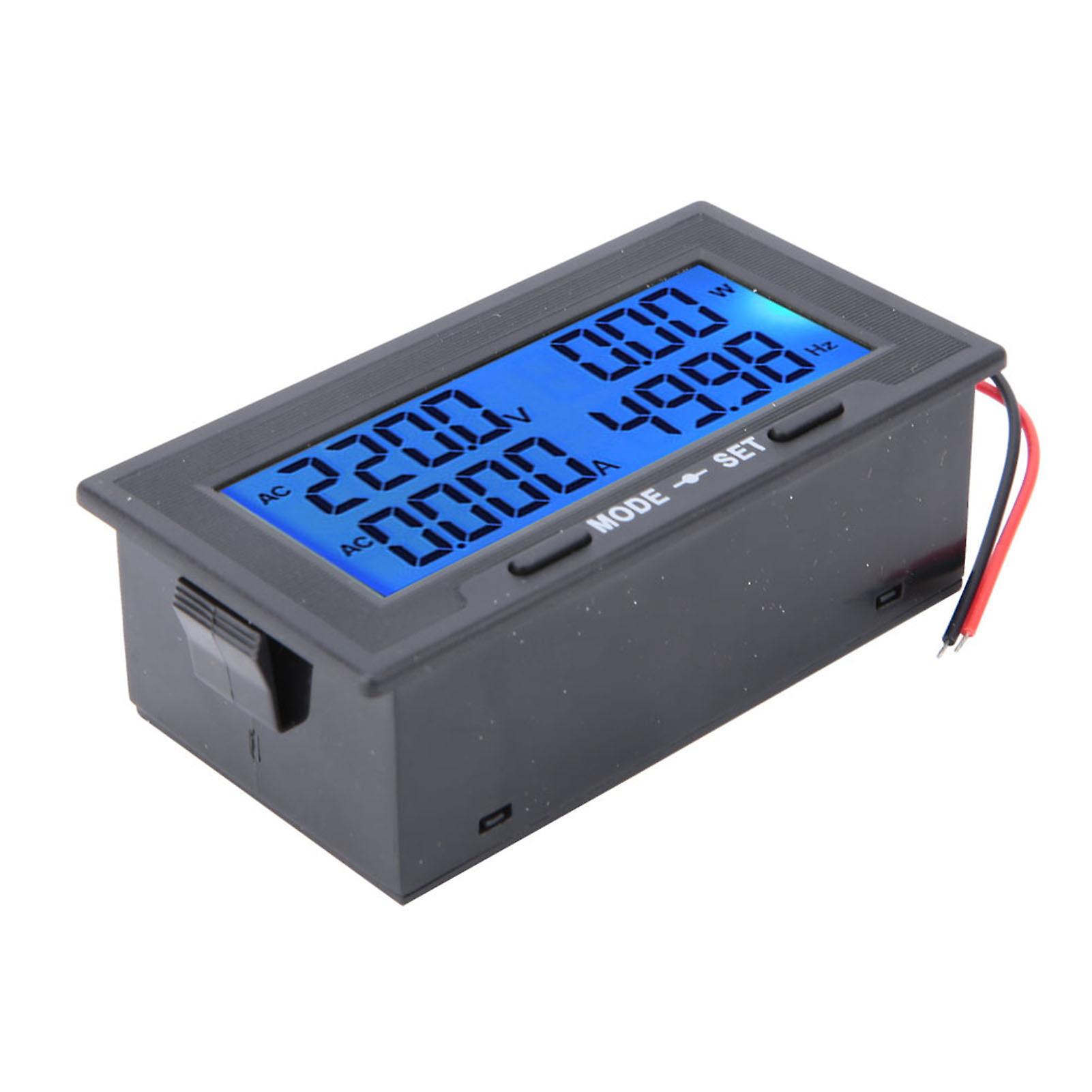 Yb5142dm 0-500v Intelligent Digital Lcd Display Ac Voltage Current Tester Meter (#2)