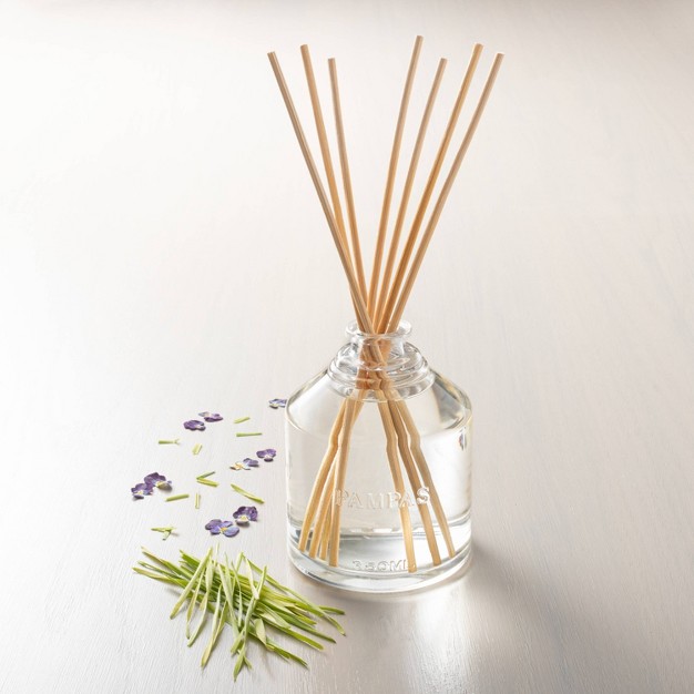 11 83 Fl Oz Pampas Oil Reed Diffuser With Magnolia