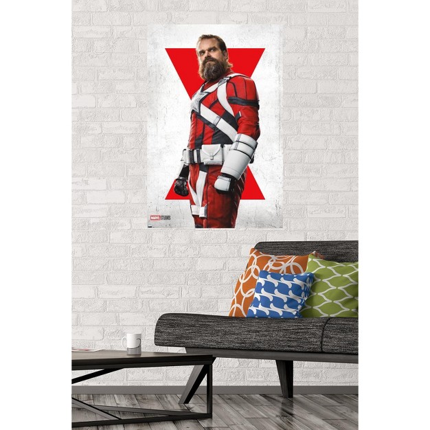 Trends International Marvel Black Widow Red Guardian One Sheet Unframed Wall Poster Prints