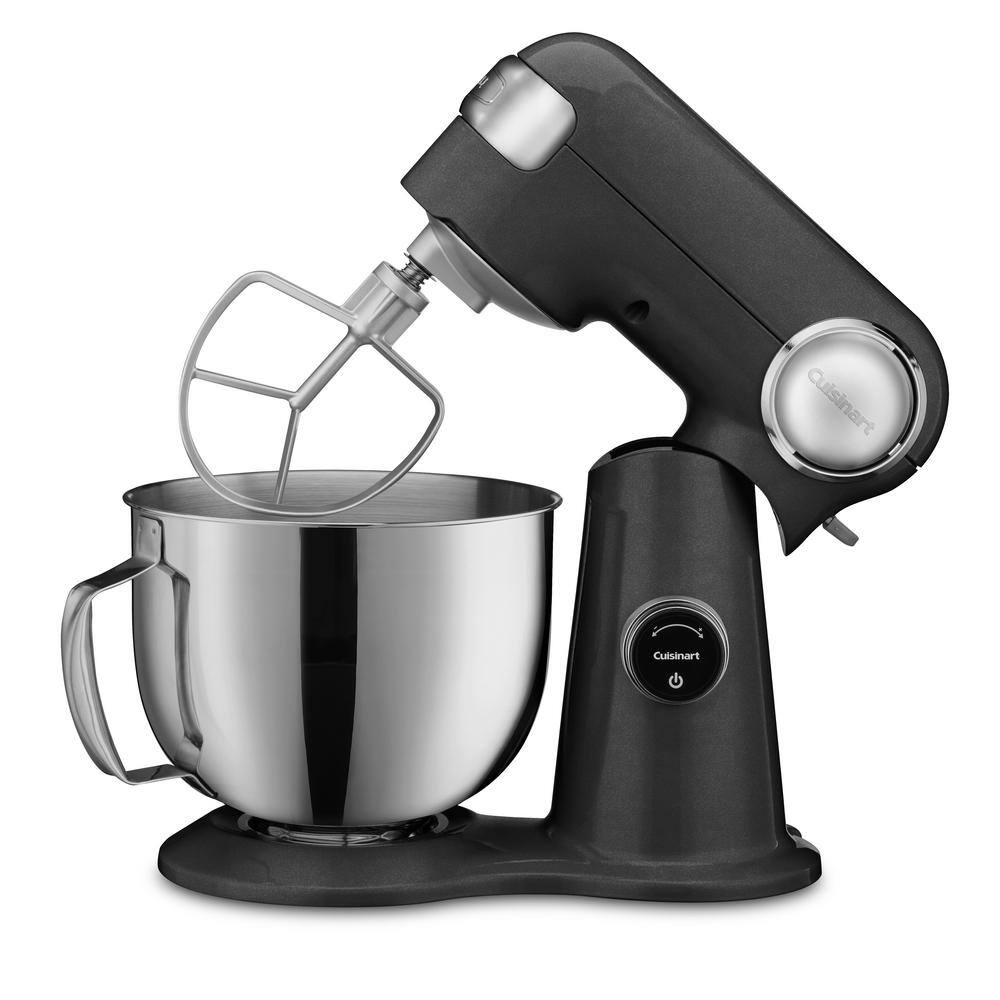 Cuisinart Precision Pro 5.5 Qt. 12-Speed Graphite Black Digital Stand Mixer with Attachments SMD-50GRPH