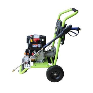 Green-Power 3300 PSI 208 cc Gas Pressure Washer LCT Professional Engine CARB Approved GNW3324A