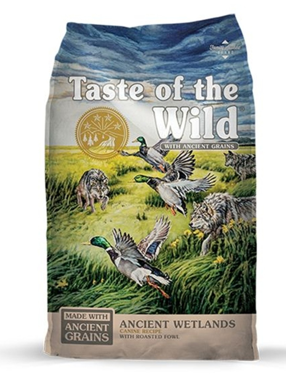 Taste of the Wild Ancient Wetlands With Roasted Fowl and Ancient Grains Dry Dog Food - 28LBS