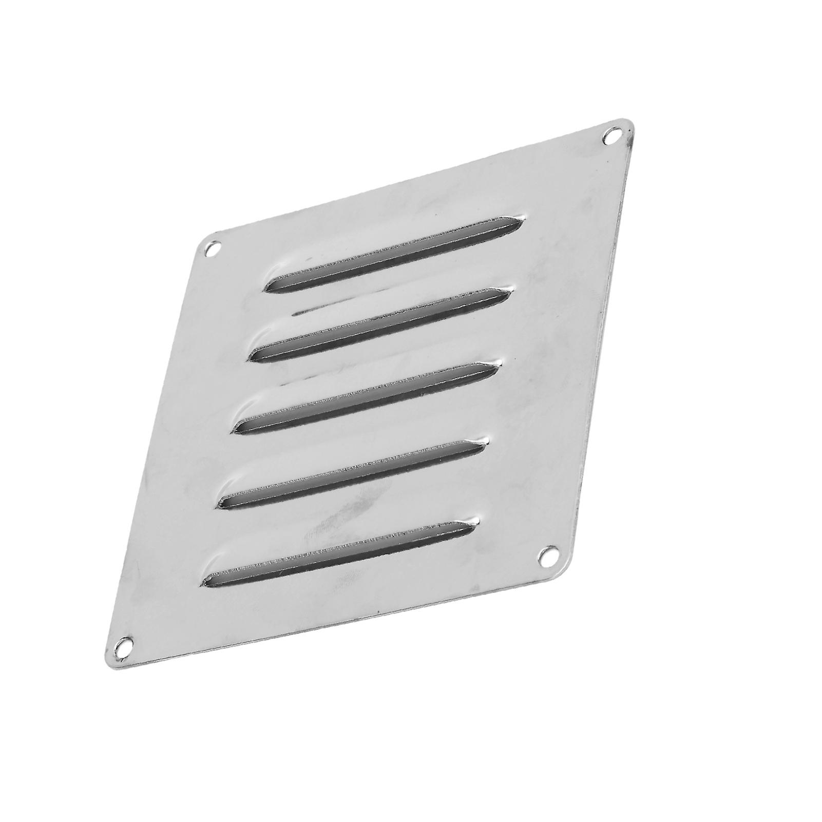 Stainless Steel Air Ventilation Plates Shutters 127x114mm Marine Hardware Assembly For Ships