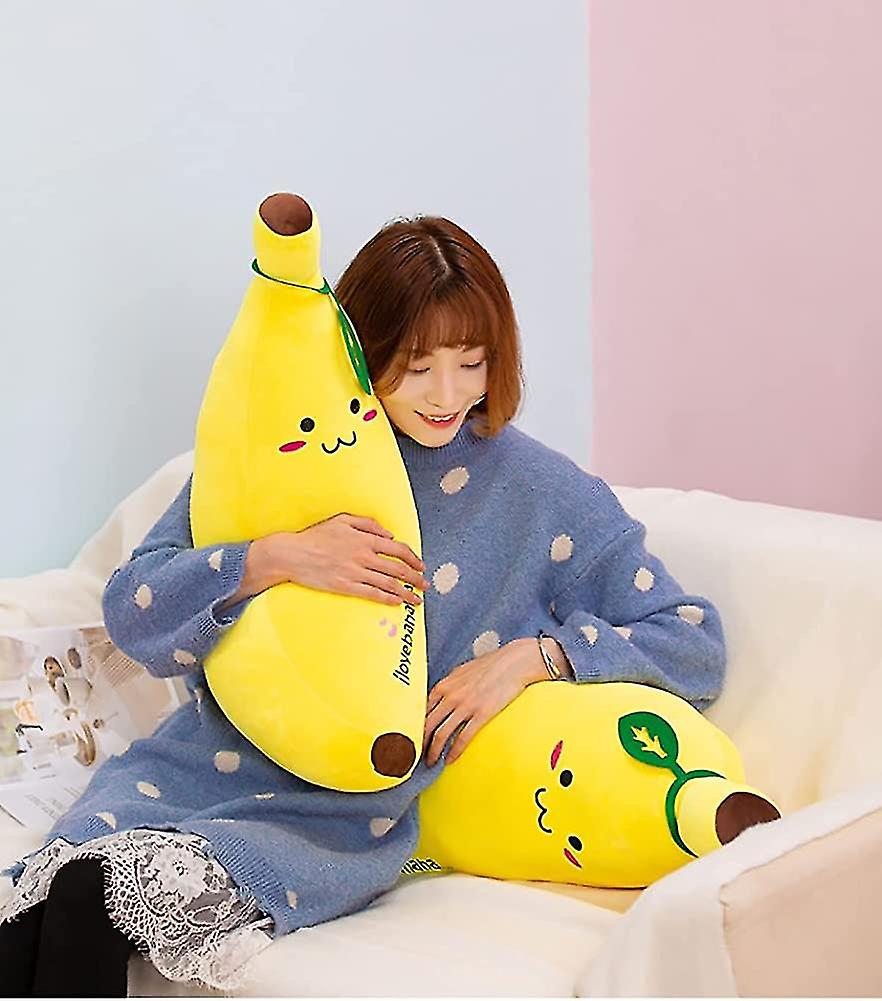 Banana Plush Stuffed Animal S Cute Soft Comfortable Hugging Pillow Birthday