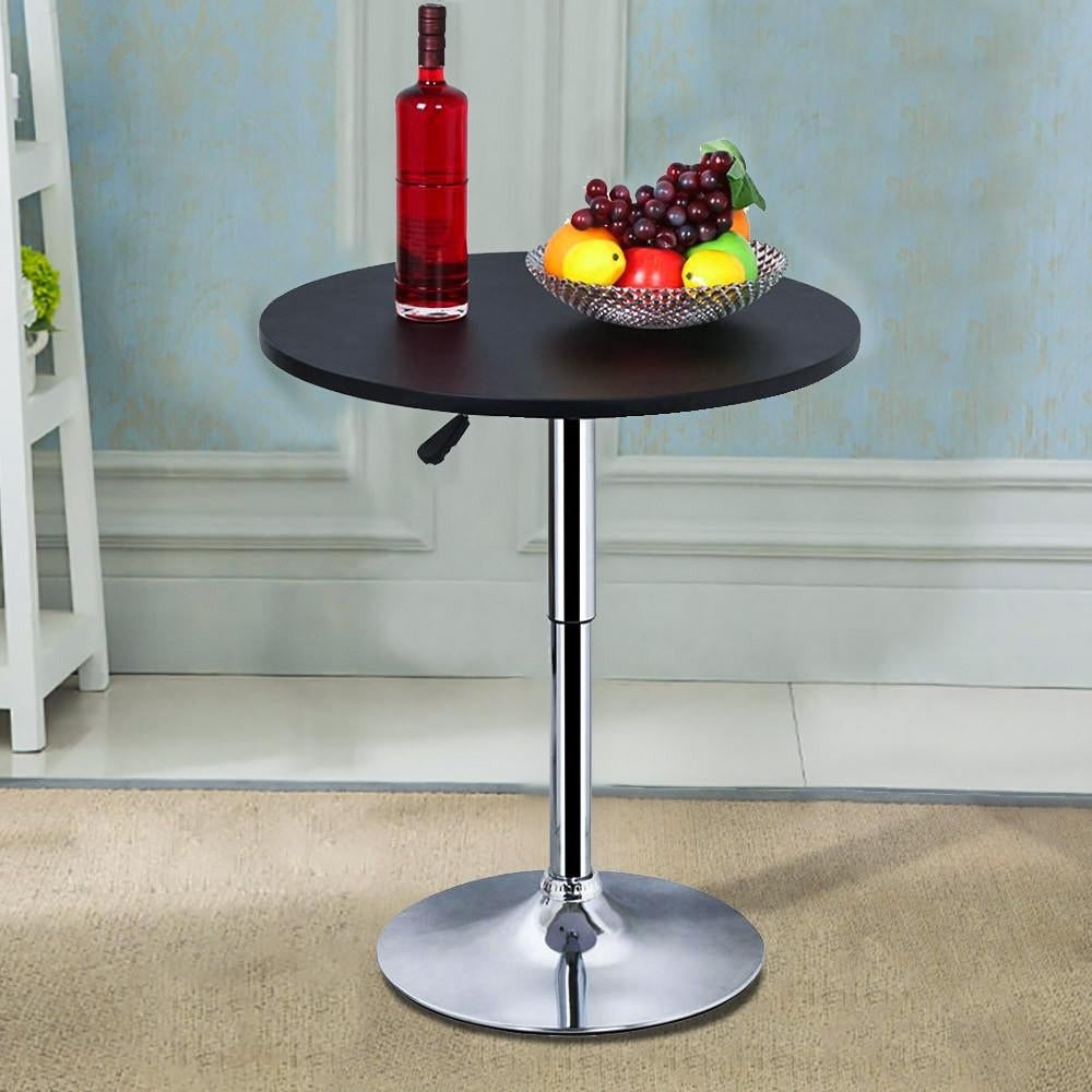 Yaheetech Adjustable Round Pub Table Bar Table