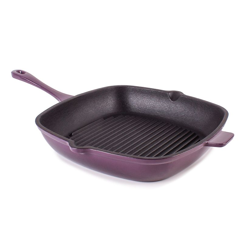 BergHOFF Neo 2-pc. Cast-Iron Frypan and Grill Pan Set