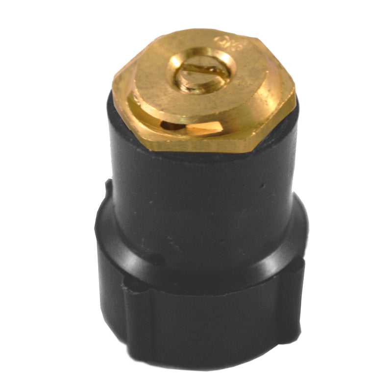 NOZZLE SHRUB BRASS QTR