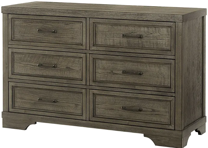 Foundry Pewter Gray Dresser