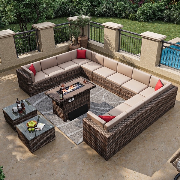 15Piece Outdoor Patio Furniture Set