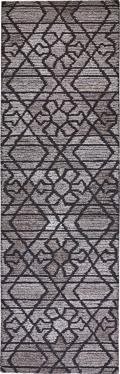 Palatez Hand Tufted Gray and Black Rug by BD Fine