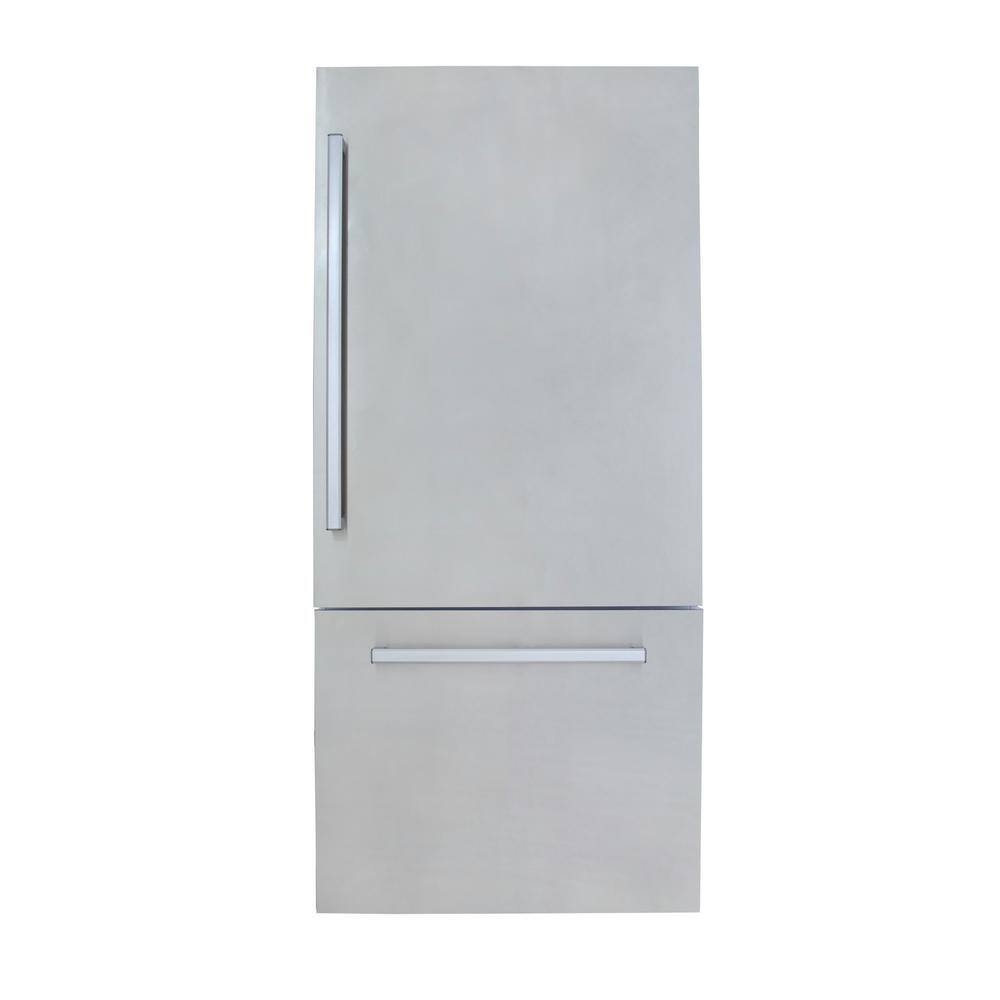 Kucht 36 in. Width 16 cu. ft. Built-In Bottom Freezer Refrigerator in Custom Panel Ready Counter Depth KR360SD