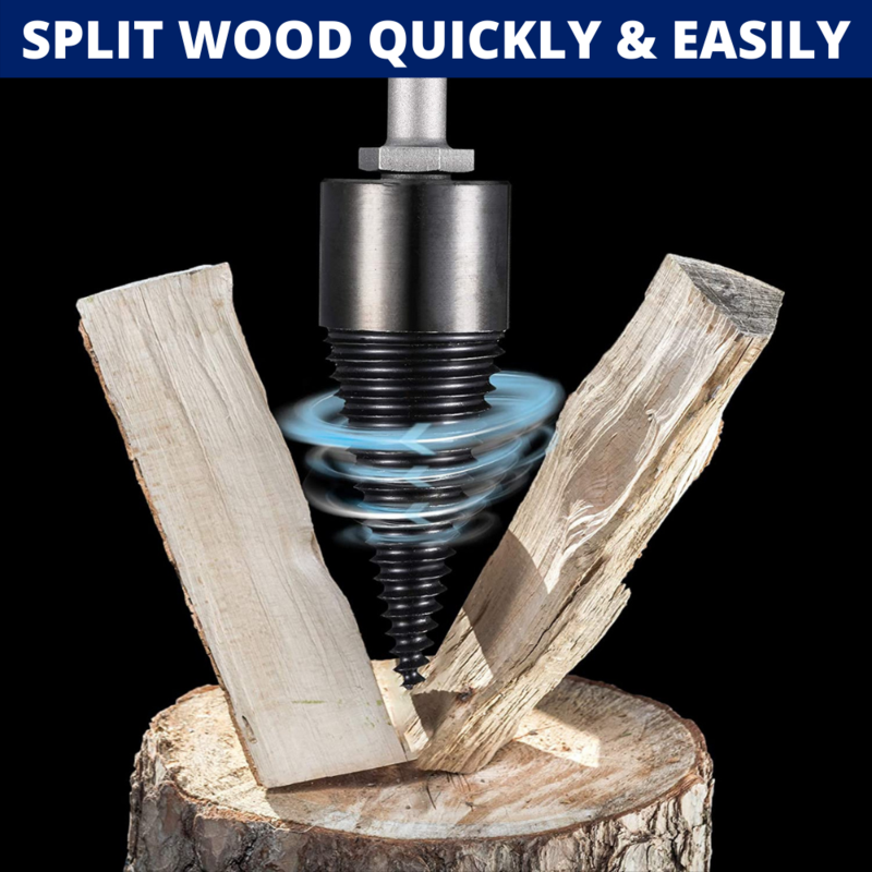 (🎅EARLY CHRISTMAS SALE-49% OFF)🔥🔥Firewood Drill Bit Set (BUY 2 FREE SHIPPING)