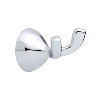 Delta Foundations Double Towel Hook in Chrome FND35-PC