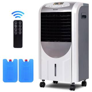 Costway 215 CFM Portable Evaporative Cooler Fan and Heater Humidifier EP23664