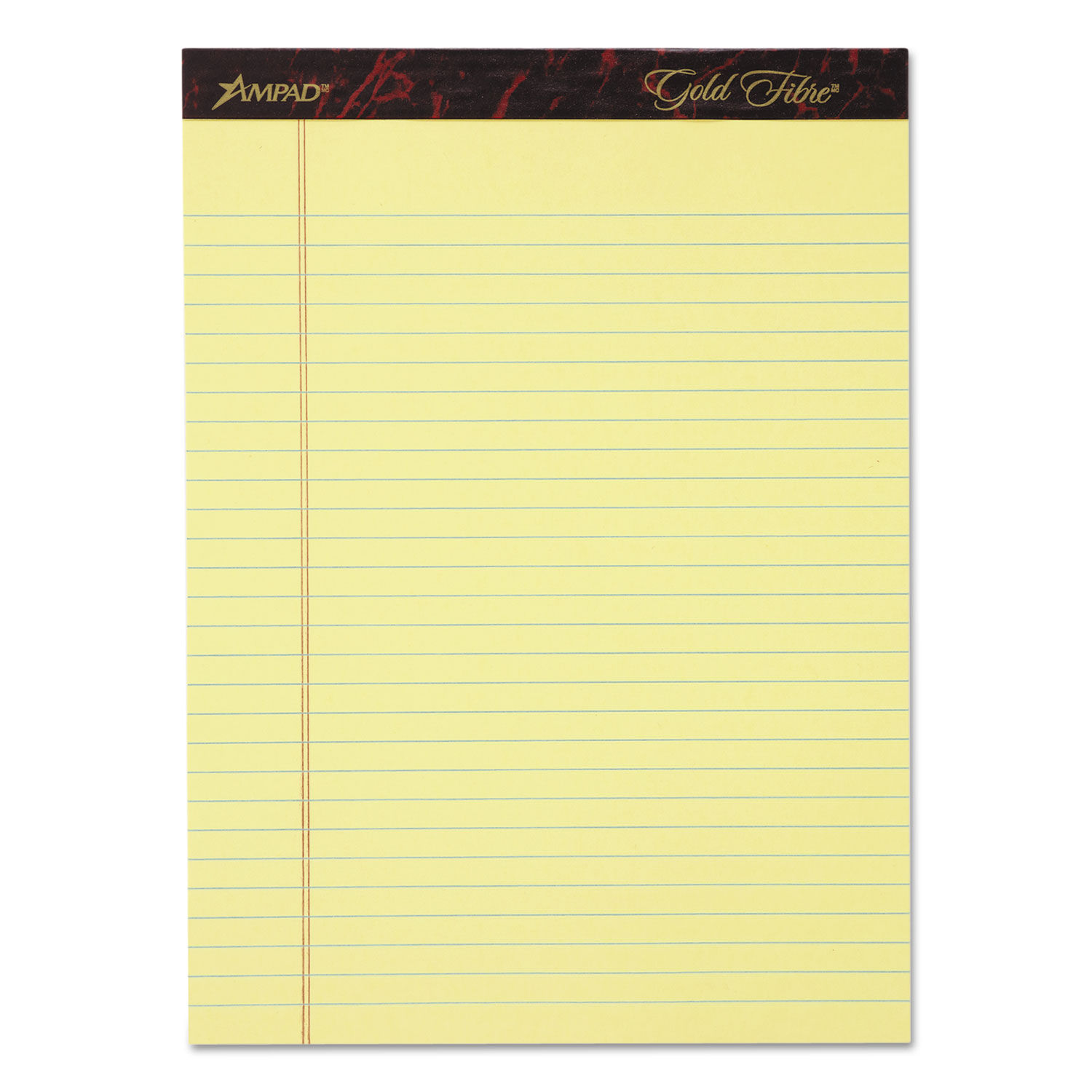 Gold Fibre Writing Pads by Ampadandreg; TOP20032