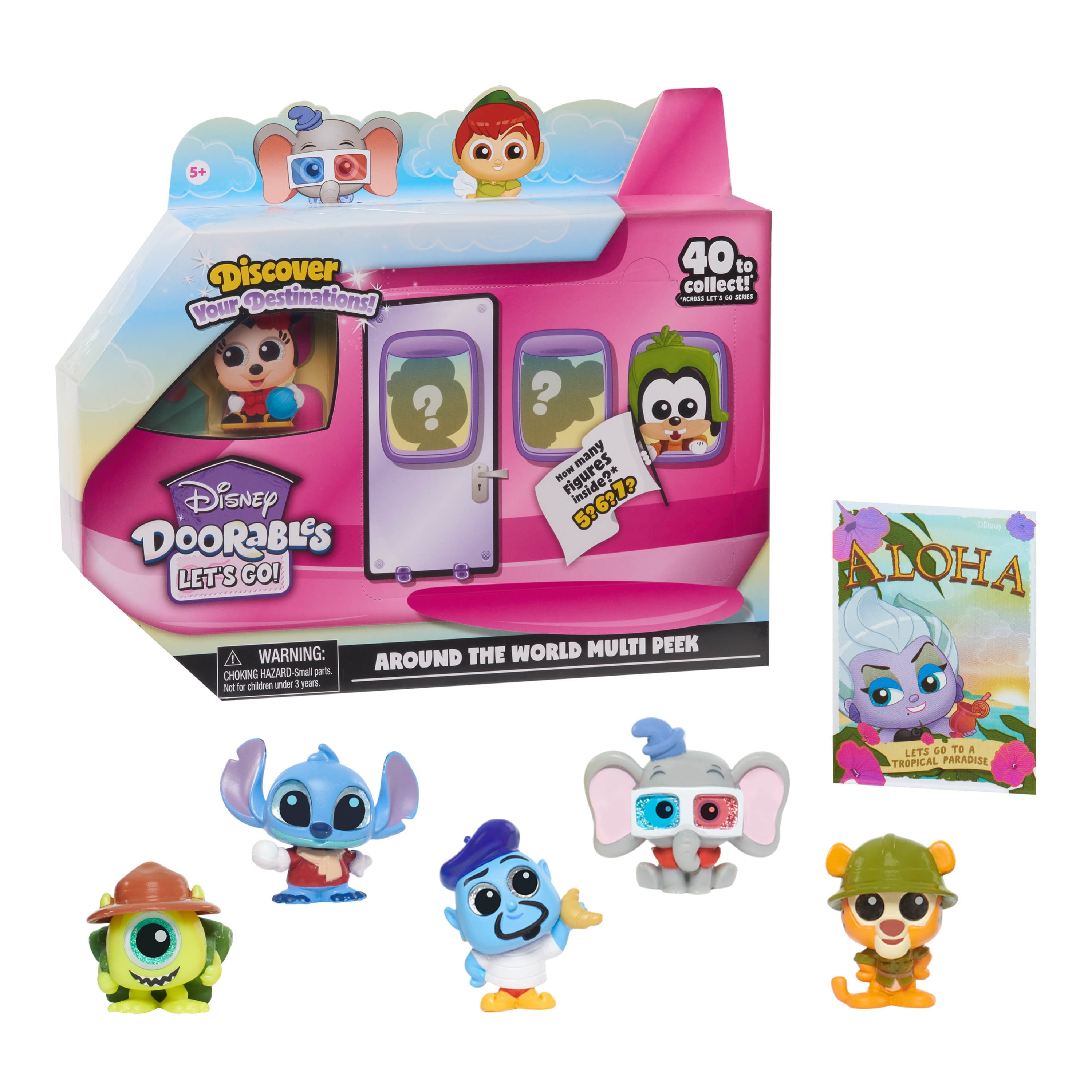 Doorables Let's Go Blind Bag Collectible Figures Series 1， Officially Licensed Kids Toys for Ages 5 Up， Gifts and Presents