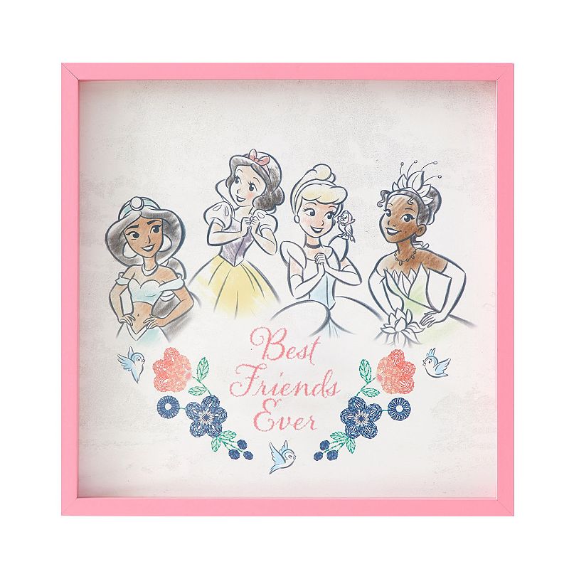 Disney Princesses Idea Nuova Dual Layer Wall Art