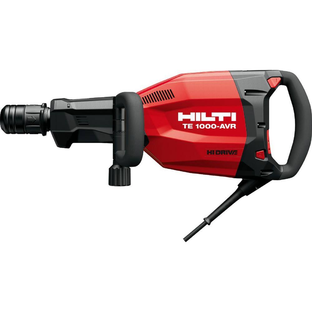 Hilti TE 1000-AVR 120-Volt Demolition Hammer with Makinex Trolley Tile Smasher Cord and Side Handle 3538732