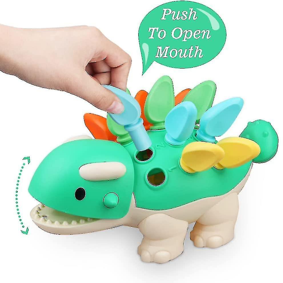 Sensory Toys 6/9/12/18/24 Months Fine Motor Skills Learning Dinosaur Toddler Educational Toys For Bo