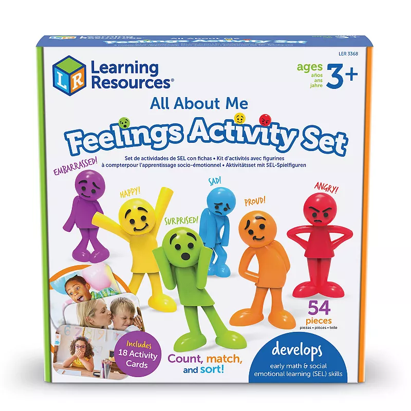 Learning Resources All About Me Feelings Activity Set