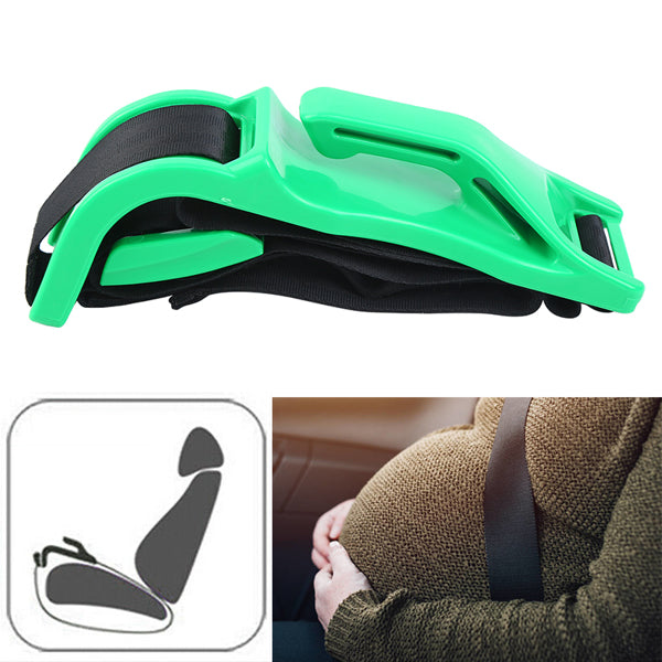 Fithood Ambienceo Pregnancy Seat Belt Adjustable Seat Belt for Pregnant Woman to Protect Unborn Baby(Green)