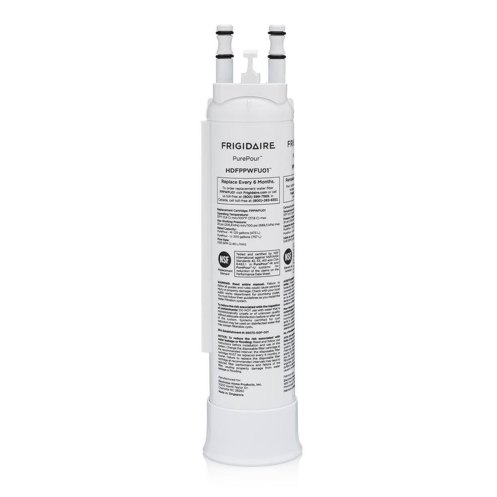 PurePour Frigidaire Water and Ice Refrigerator Filter PWF-1 HDFPPWFU01