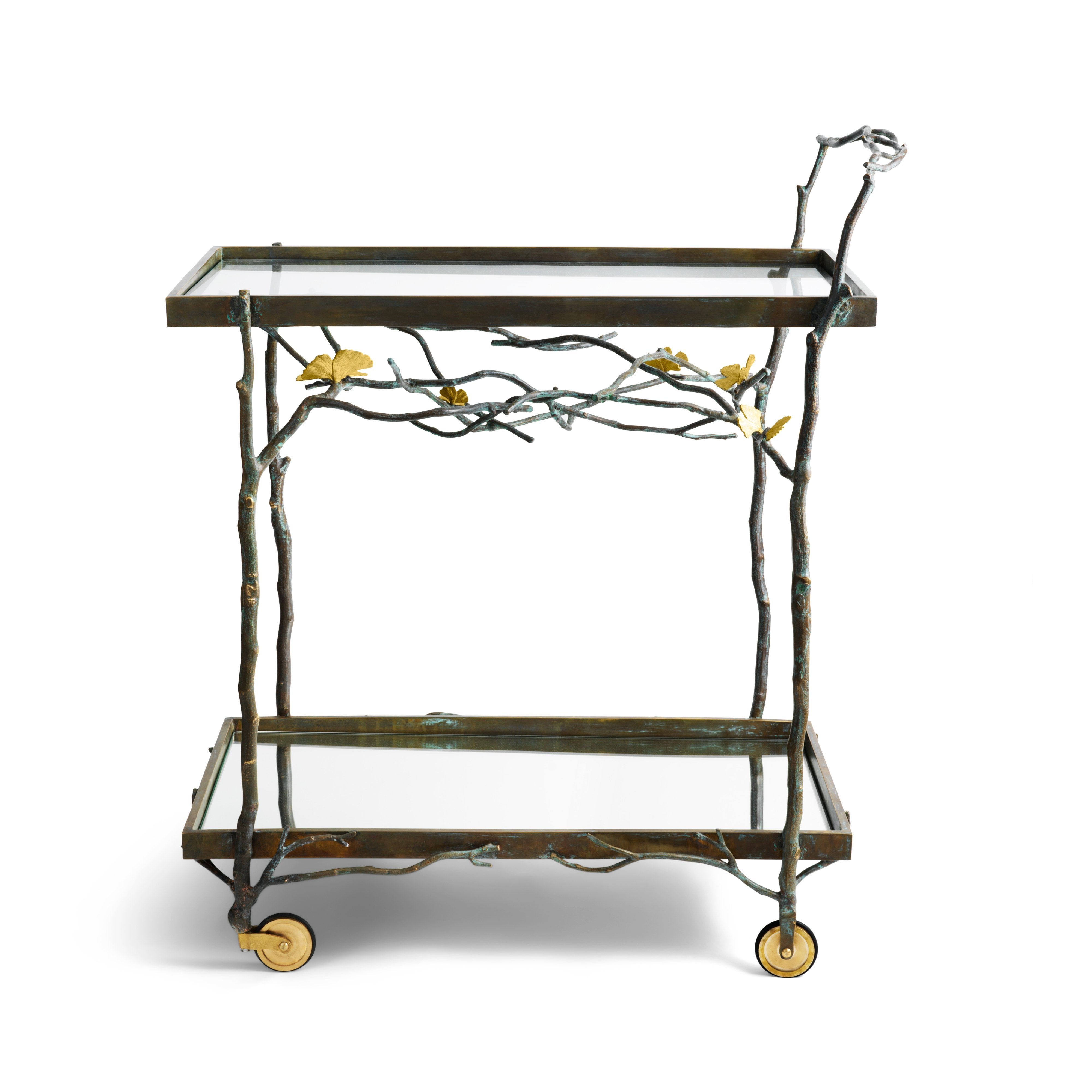 Butterfly Ginkgo Bar Cart