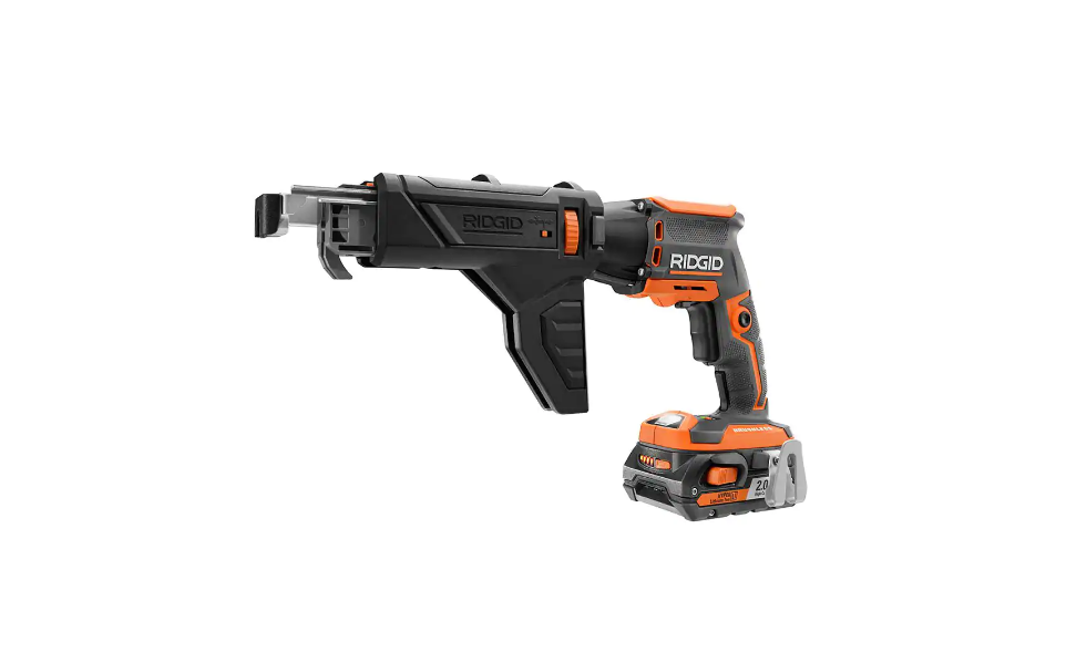 RIDGID R86630B 18V Brushless Cordless Drywall Screwdriver with Collated Attachment (Tool-Only)