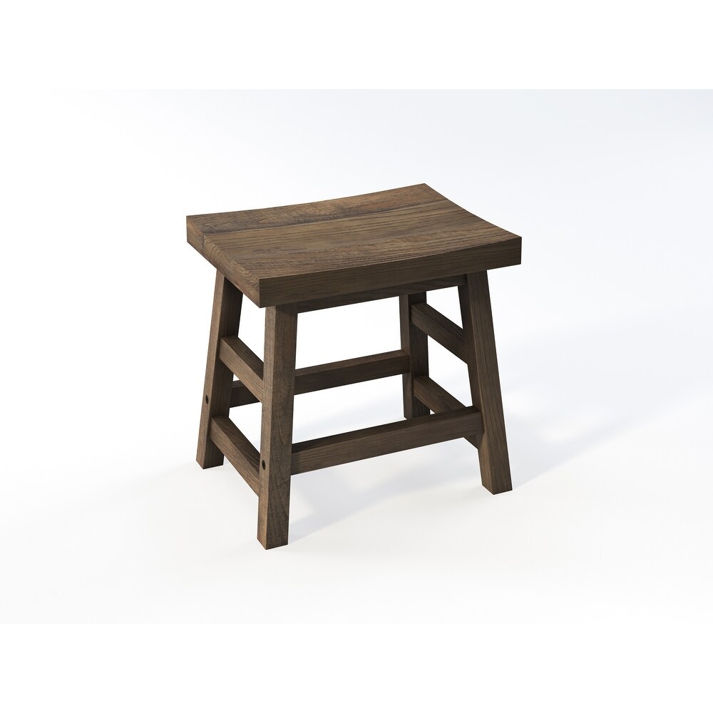 Carbon Loft Lawrence Reclaimed Wood Dining Stool