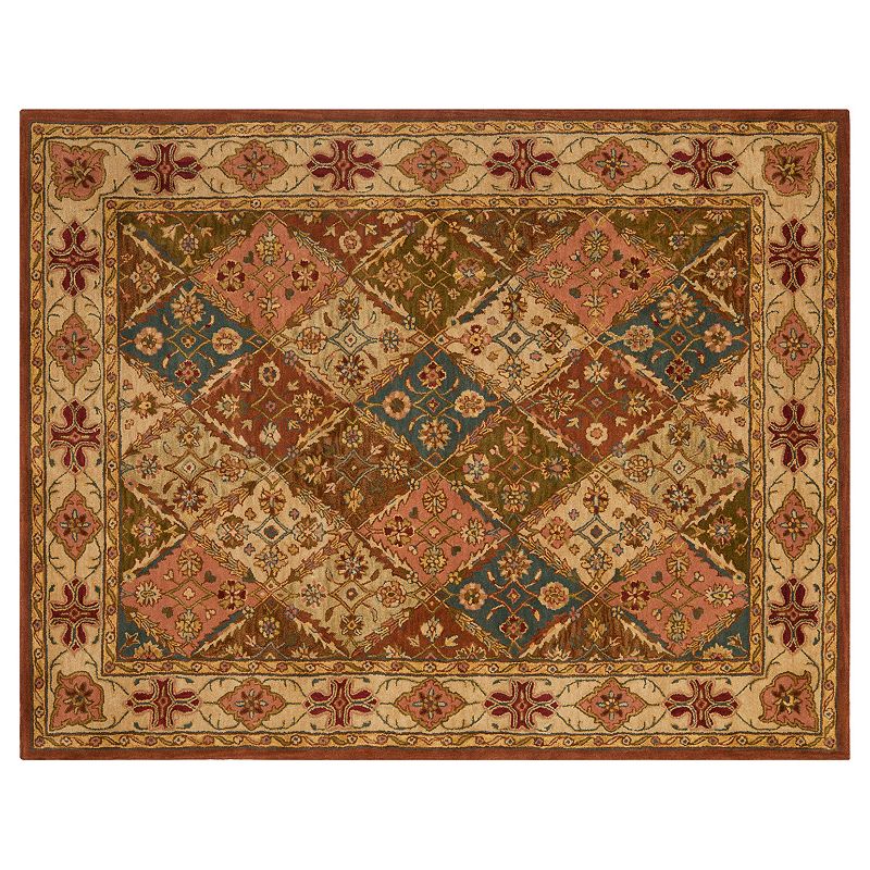 Safavieh Heritage Hallstatt Framed Floral Wool Rug