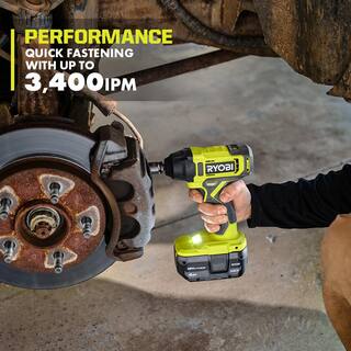 RYOBI ONE+ 18V Cordless 38 in. Impact Wrench (Tool Only) PCL250B