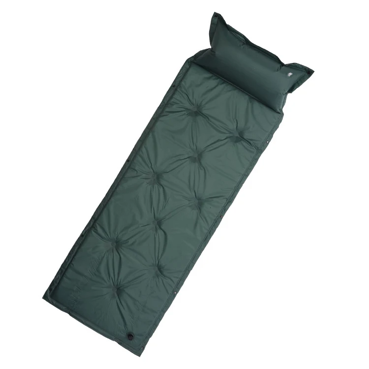 RECTANGLE SELF INFLATING CAMPING MATTRESS MAT AIR BED HIGH DENSITY HIKING MAT