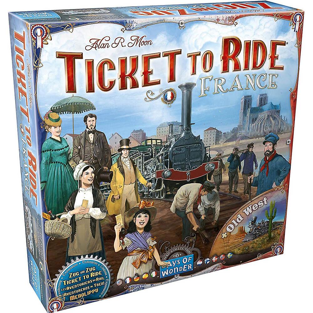 Ticket to Ride France and Old West Map Collection (Volume 6)