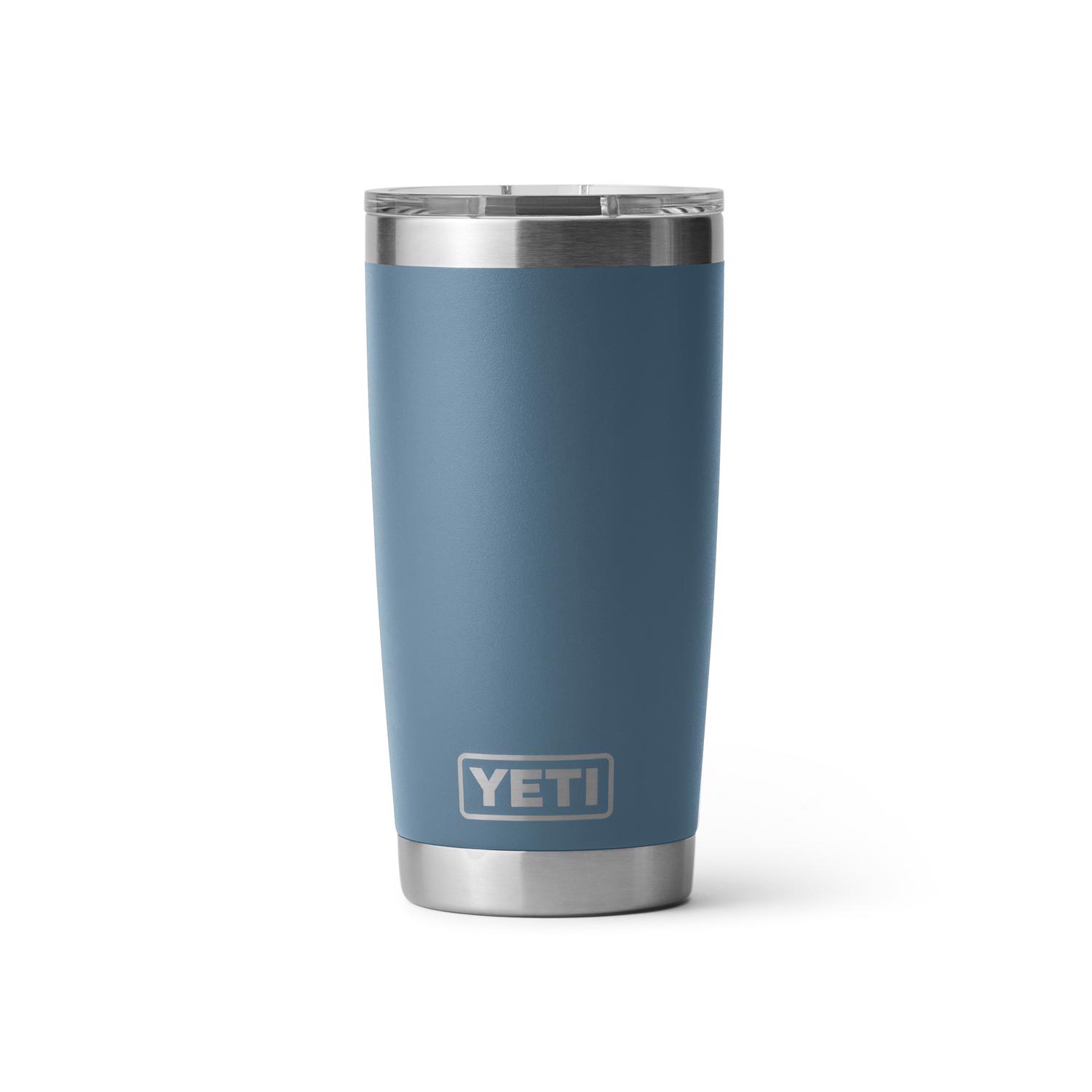 YETI Rambler 20 oz Nordic Blue BPA Free Tumbler with MagSlider Lid