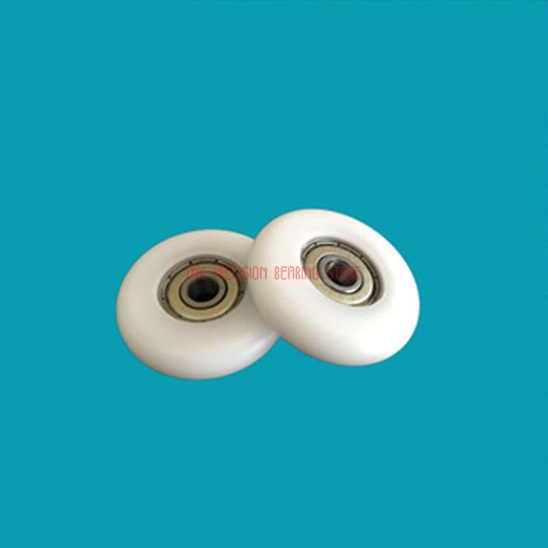 Limited Time-limited Plastic Bearing Nylon Wheel Roller Pulley 8*30*8.5mm With 608 For 3d Printer Flat