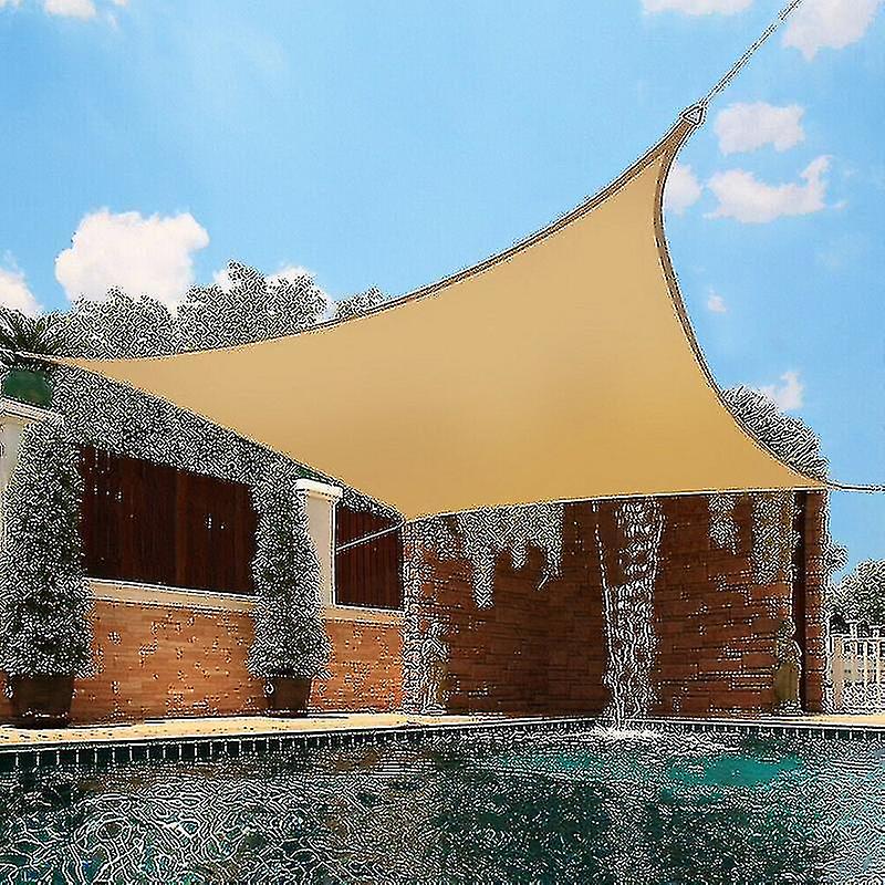 Waterproof Sun Shade Sail，2*2m Outdoor Awnings Waterproof And Uv Protection For Garden Yard Sails Pool Partio Sun-shelter