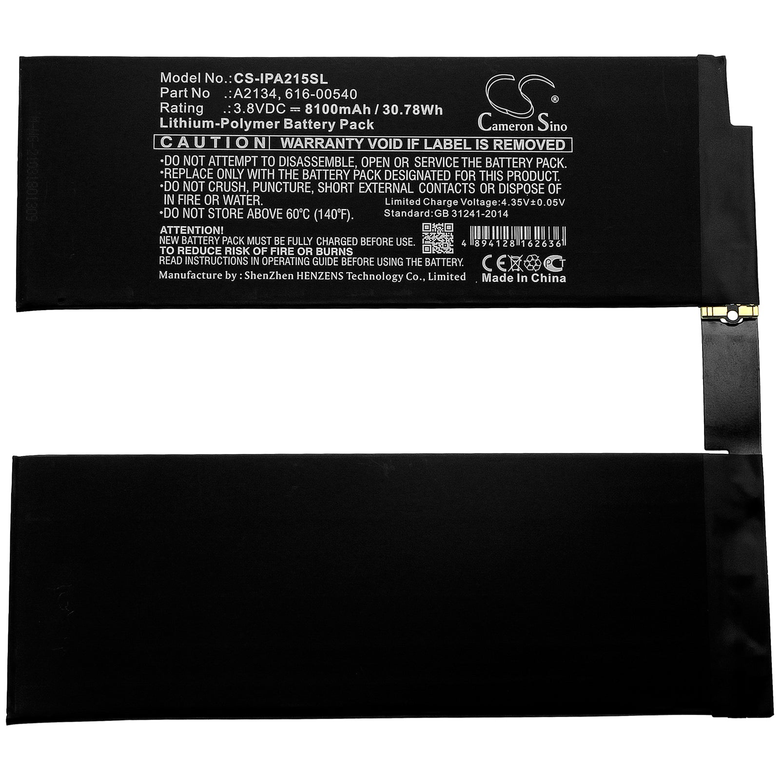 Apple A2123 A2152 A2154 iPad Air 105in 2019 iPad Replacement Battery BatteryClerkcom Tablet